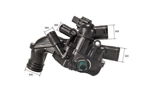 Mahle Thermostat, Kühlmittel [Hersteller-Nr. TM56105] für Citroën, Peugeot