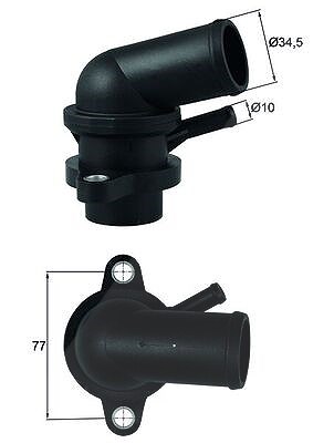 Mahle Thermostat, Kühlmittel [Hersteller-Nr. TI23987D] für Chevrolet, Daewoo