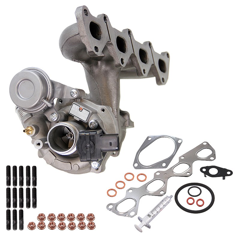 Bestprice Turbolader +Montagesatz [Hersteller-Nr. 10647134] für Seat, Audi, Skoda, VW