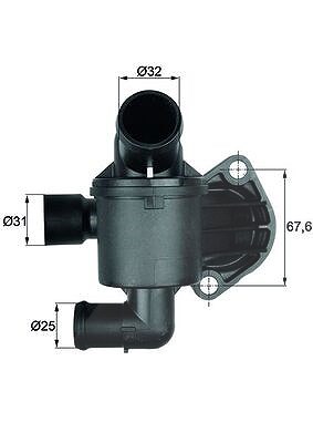 Mahle Thermostat, Kühlmittel [Hersteller-Nr. TI3587] für VW