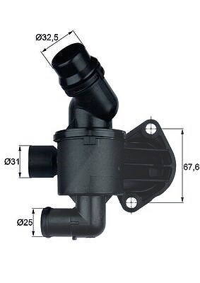 Mahle Thermostat, Kühlmittel [Hersteller-Nr. TI3487] für Seat, Kia, VW, Audi