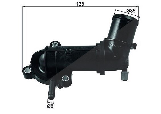 Mahle Thermostat, Kühlmittel [Hersteller-Nr. TI24588] für Lancia, Alfa Romeo, Suzuki, Opel, Chevrolet, Fiat, Saab, Jeep, Vauxhall