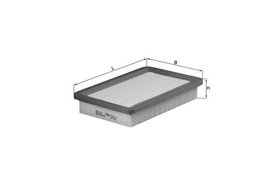 Mahle Luftfilter [Hersteller-Nr. LX789] für Hyundai