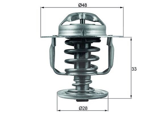 Mahle Thermostat, Kühlmittel [Hersteller-Nr. TX11082D] für VW, Toyota, Daihatsu