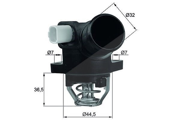 Mahle Thermostat, Kühlmittel [Hersteller-Nr. TM32103] für Citroën, Fiat, Peugeot