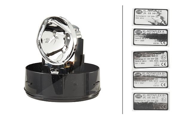 Hella Reflektor, Rundumkennleuchte [Hersteller-Nr. 9DX860438-001]