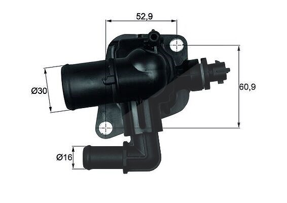 Mahle Thermostat, Kühlmittel [Hersteller-Nr. TI15088] für Citroën, Chevrolet, Vauxhall, Opel, Alfa Romeo, Fiat, Ford, Peugeot, Suzuki