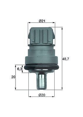 Mahle Sensor, Kühlmitteltemperatur [Hersteller-Nr. TSE1D] für VW