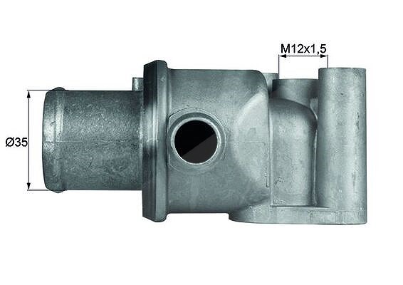 Mahle Thermostat, Kühlmittel [Hersteller-Nr. TI7787D] für Fiat