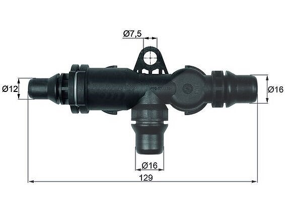 Mahle Thermostat, Ölkühlung [Hersteller-Nr. TO482] für BMW, Land Rover