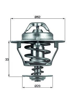 Mahle Thermostat, Kühlmittel [Hersteller-Nr. TX7788D] für VW, Toyota, Jaguar