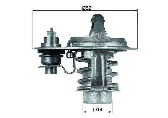 Mahle Thermostat, Kühlmittel [Hersteller-Nr. TX7688D] für Mazda, Kia, Ford