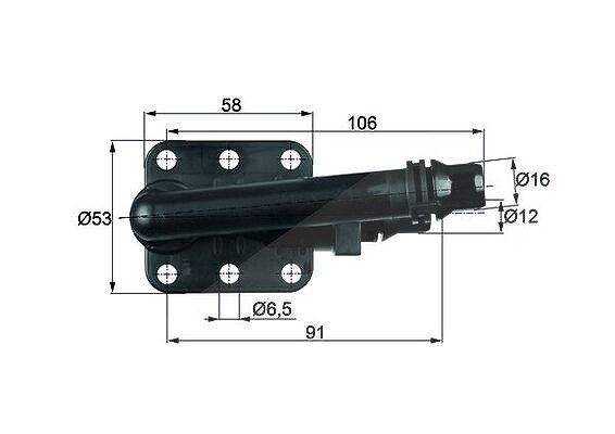 Mahle Thermostat, Ölkühlung [Hersteller-Nr. TO582] für BMW