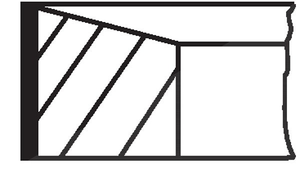 Mahle Kolbenringsatz [Hersteller-Nr. 01505N0] für Ford