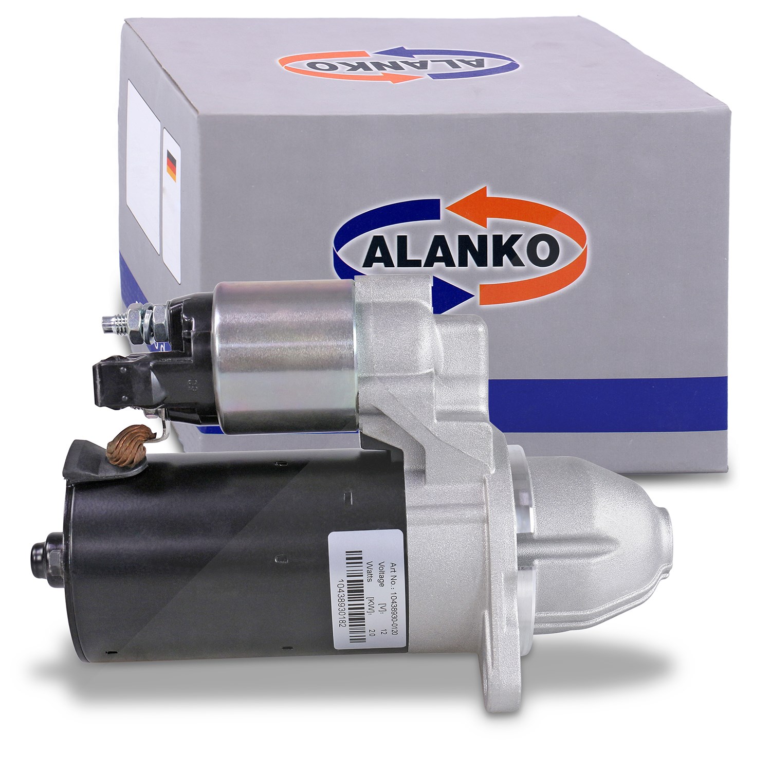 Alanko Starter - Neuteil - [Hersteller-Nr. 10438930] für BMW