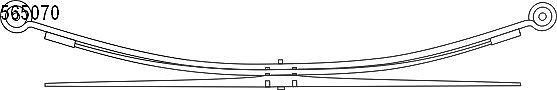 Cs Germany Federnpaket [Hersteller-Nr. 10.565.070.00] für Ford