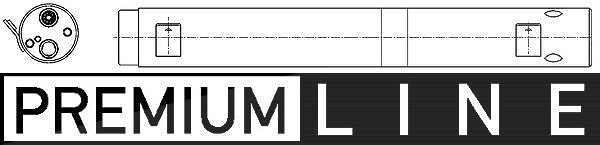 Mahle Trockner, Klimaanlage [Hersteller-Nr. AD292000P] für Mercedes-Benz