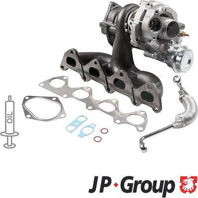 Jp Group Lader, Aufladung [Hersteller-Nr. 1117800410] für Audi, Seat, Skoda, VW