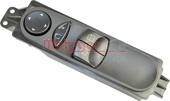 Metzger Autoteile Schalter, Fensterheber [Hersteller-Nr. 0916392] für Mercedes-Benz, VW