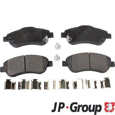 Jp Group Bremsbelagsatz, Scheibenbremse [Hersteller-Nr. 3463600710] für Honda