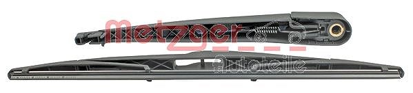 Metzger Autoteile Wischarm mit Kappe + Wischer hinten [Hersteller-Nr. 2190363] für Renault
