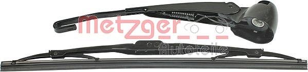 Metzger Autoteile Wischarm mit Kappe + Wischer hinten [Hersteller-Nr. 2190261] für VW