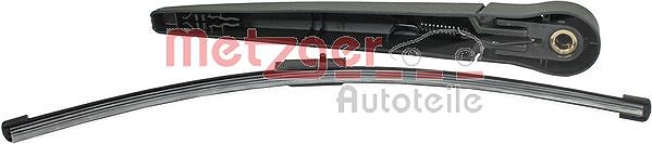 Metzger Autoteile Wischarm mit Kappe + Wischer hinten [Hersteller-Nr. 2190130] für BMW