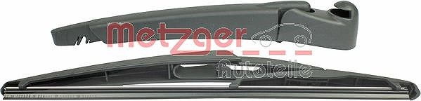 Metzger Autoteile Wischarm mit Kappe + Wischer hinten [Hersteller-Nr. 2190356] für Smart