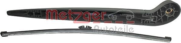 Metzger Autoteile Wischarm mit Kappe + Wischer hinten [Hersteller-Nr. 2190330] für Volvo