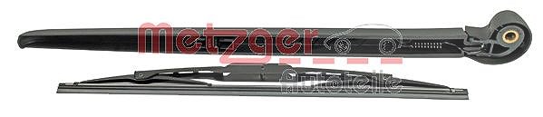 Metzger Autoteile Wischarm mit Kappe + Wischer hinten [Hersteller-Nr. 2190313] für Audi