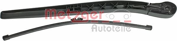 Metzger Autoteile Wischarm mit Kappe + Wischer hinten [Hersteller-Nr. 2190300] für BMW