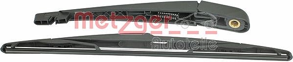 Metzger Autoteile Wischarm mit Kappe + Wischer hinten [Hersteller-Nr. 2190276] für Peugeot