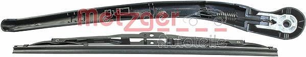 Metzger Autoteile Wischarm mit Kappe + Wischer hinten [Hersteller-Nr. 2190265] für BMW
