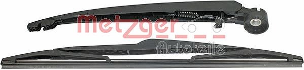 Metzger Autoteile Wischarm ohne Kappe + Wischer hinten [Hersteller-Nr. 2190263] für BMW