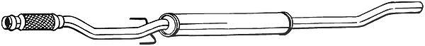 Bosal Mittelschalldämpfer [Hersteller-Nr. 286-411] für Mini