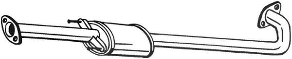 Bosal Mittelschalldämpfer [Hersteller-Nr. 278-671] für Hyundai