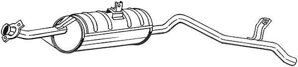 Bosal Mittelschalldämpfer [Hersteller-Nr. 280-025] für Suzuki