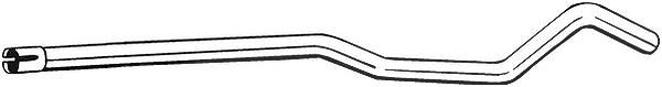 Bosal Abgasrohr [Hersteller-Nr. 900-037] für Vauxhall, Opel
