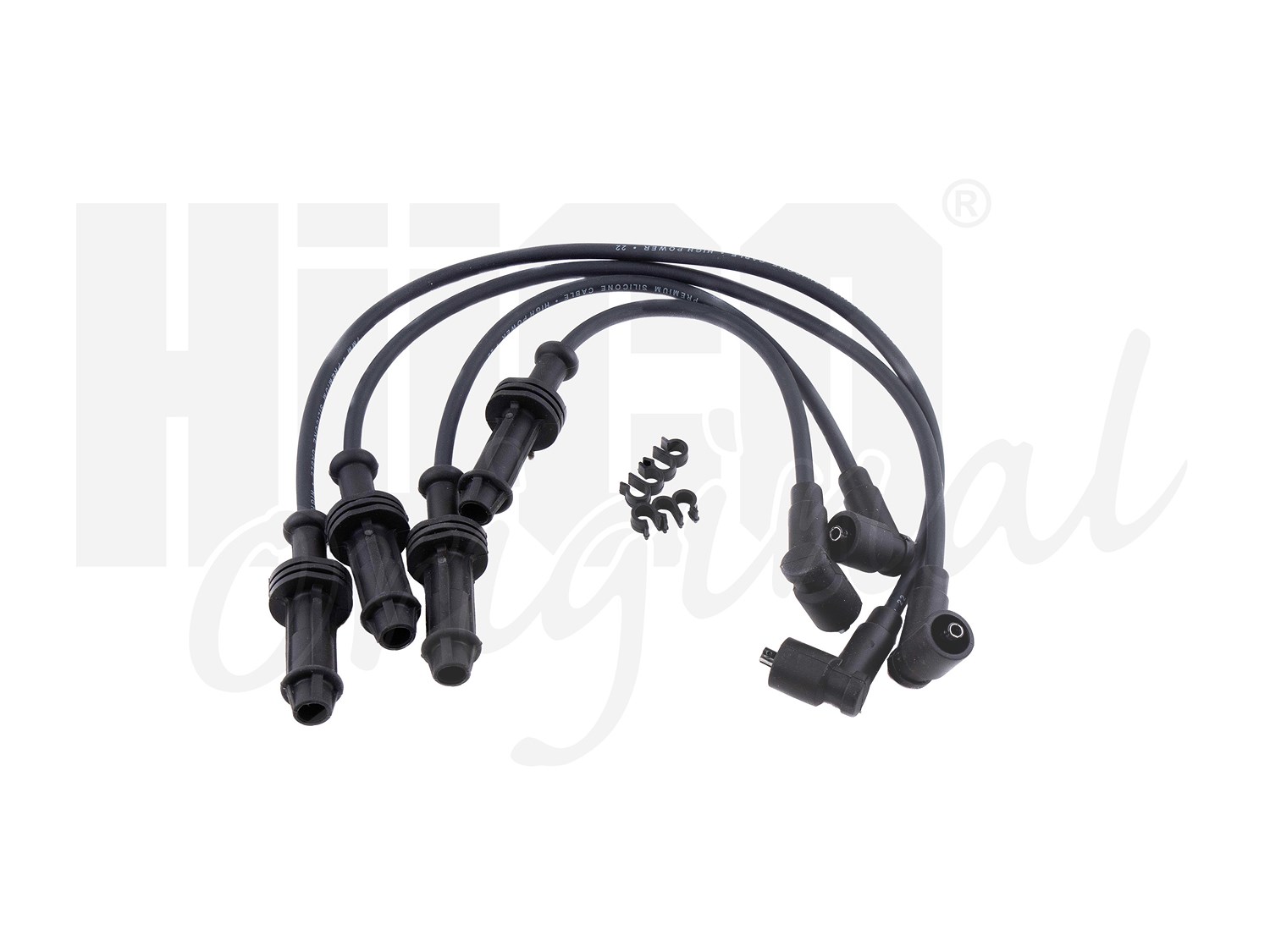 Hüco Zündkabelsatz [Hersteller-Nr. 134497] für Peugeot, Citroën