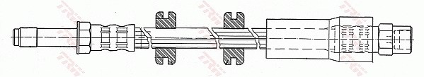 Trw Bremsschlauch [Hersteller-Nr. PHB446] für Mercedes-Benz