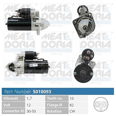 Meat & Doria Starter [Hersteller-Nr. 5010093] für Fiat