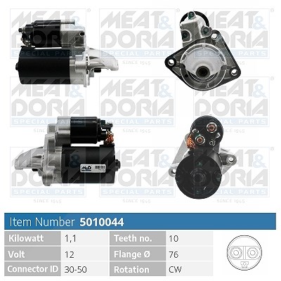 Meat & Doria Starter [Hersteller-Nr. 5010044] für Volvo, Ford