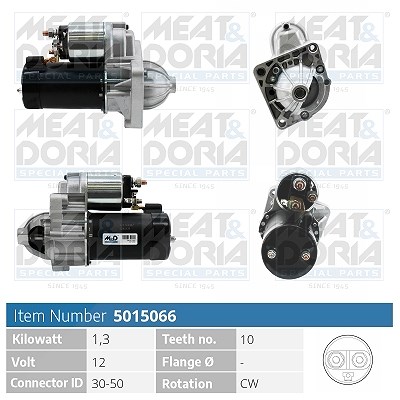 Meat & Doria Starter [Hersteller-Nr. 5015066] für Fiat, Lancia