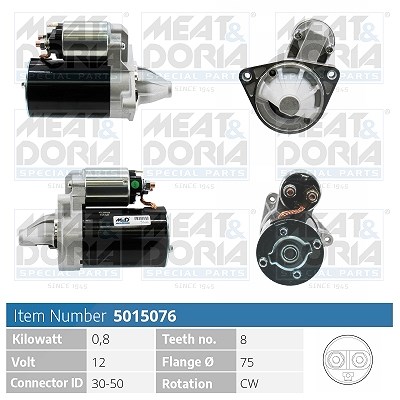 Meat & Doria Starter [Hersteller-Nr. 5015076] für Kia, Hyundai
