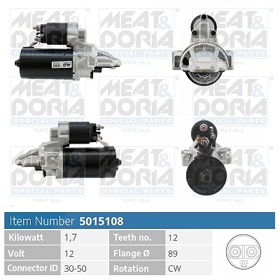 Meat & Doria Starter [Hersteller-Nr. 5015108] für Ford