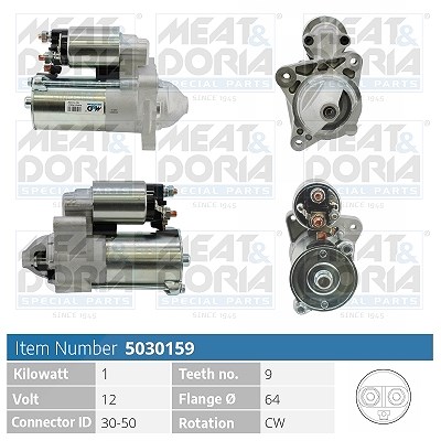 Meat & Doria Starter [Hersteller-Nr. 5030159] für Fiat