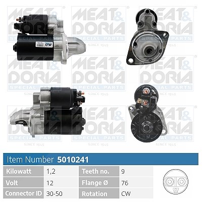 Meat & Doria Starter [Hersteller-Nr. 5010241] für BMW