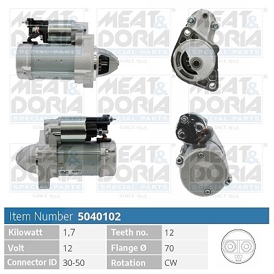 Meat & Doria Starter [Hersteller-Nr. 5040102] für Mercedes-Benz