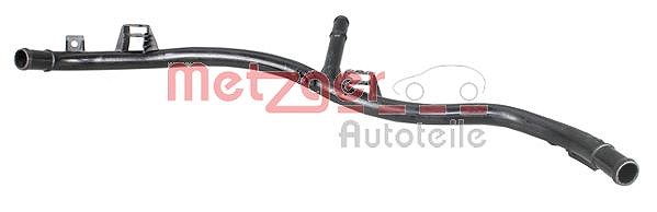 Metzger Autoteile Kühlmittelrohrleitung [Hersteller-Nr. 4010295] für Skoda, Seat, VW, Audi