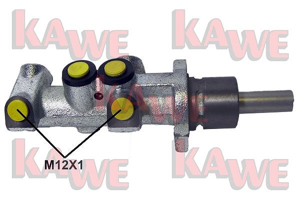 Kawe Hauptbremszylinder [Hersteller-Nr. B6182] für Renault, Opel, Nissan, Vauxhall